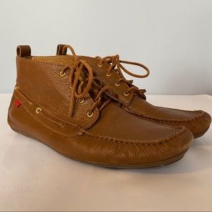 EUC - Marc Joseph Soho Bootie Brown - Size 44